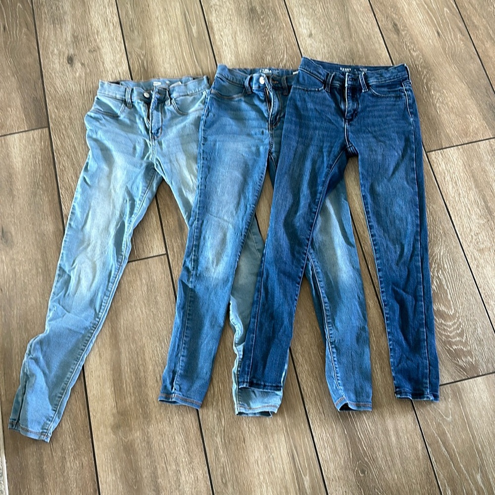 Bundle of Girls Old Navy Skinny Jeans 14